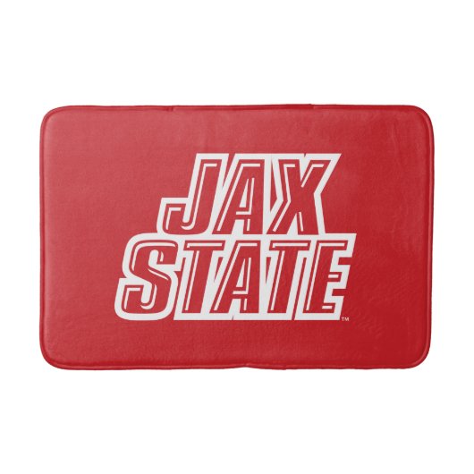 Jacksonville State University JAX STATE Logo Badmat (Voorkant)