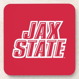 Jacksonville State University JAX STATE Logo Bier Onderzetter