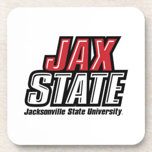 Jacksonville State University JAX STATE Logo Bier Onderzetter