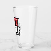 Jacksonville State University JAX STATE Logo Glas (Links)