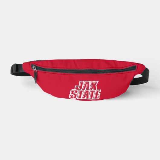 Jacksonville State University JAX STATE Logo Heuptasje (Voorkant)