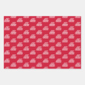 Jacksonville State University JAX STATE Logo Inpakpapier Vel (Voorkant)