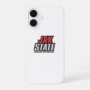 Jacksonville State University JAX STATE Logo iPhone 16 Hoesje