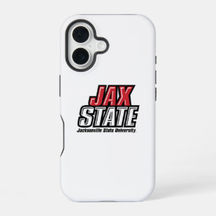 Jacksonville State University JAX STATE Logo iPhone 16 Hoesje