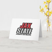 Jacksonville State University JAX STATE Logo Kaart (Gele Bloem)
