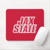 Jacksonville State University JAX STATE Logo Muismat (Met muis)
