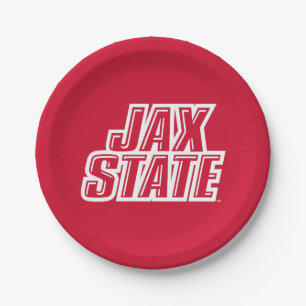 Jacksonville State University JAX STATE Logo Papieren Bordje