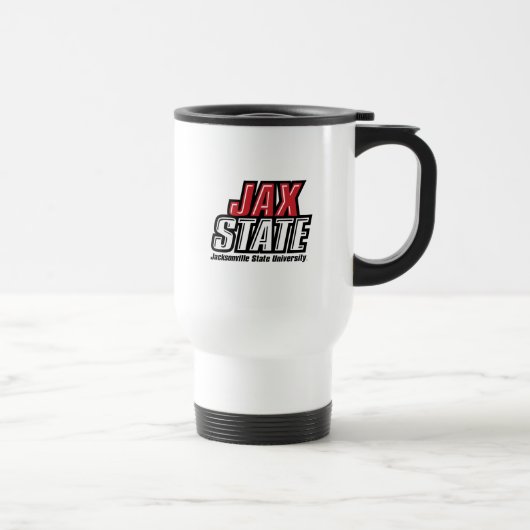 Jacksonville State University JAX STATE Logo Reisbeker (Rechts)