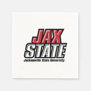Jacksonville State University JAX STATE Logo Servet