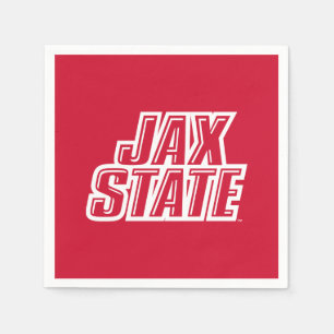 Jacksonville State University JAX STATE Logo Servet