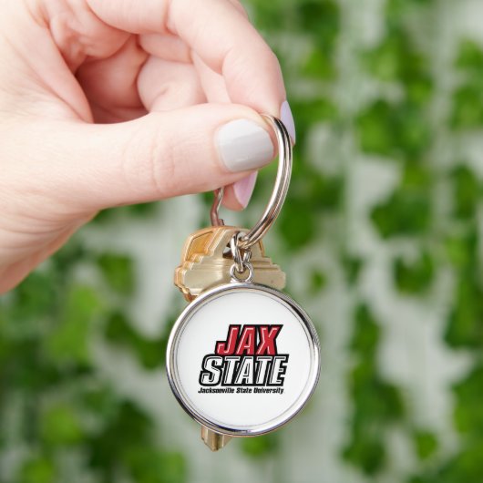 Jacksonville State University JAX STATE Logo Sleutelhanger (Hand)