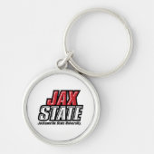 Jacksonville State University JAX STATE Logo Sleutelhanger (Voorkant)