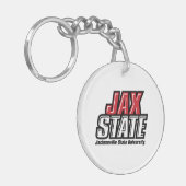 Jacksonville State University JAX STATE Logo Sleutelhanger (Voorkant Links)