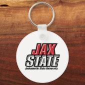 Jacksonville State University JAX STATE Logo Sleutelhanger (Voorkant)