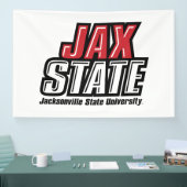 Jacksonville State University JAX STATE Logo Spandoek (Beurs)