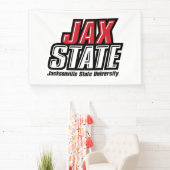 Jacksonville State University JAX STATE Logo Spandoek (Insitu)