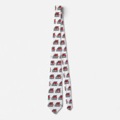 Jacksonville State University JAX STATE Logo Stropdas (Voorkant)