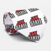 Jacksonville State University JAX STATE Logo Stropdas (Opgerold)