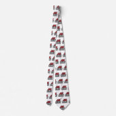Jacksonville State University JAX STATE Logo Stropdas (Achterkant)