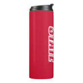 Jacksonville State University JAX STATE Logo Thermosbeker (Gedraaid links)