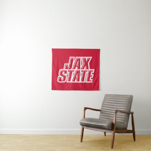 Jacksonville State University JAX STATE Logo Wandkleed