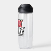 Jacksonville State University JAX STATE Logo Waterfles (Achterkant)