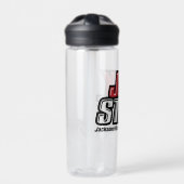 Jacksonville State University JAX STATE Logo Waterfles (Voorkant)