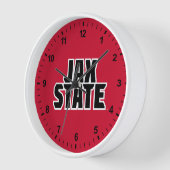 Jacksonville State University JAX STATE Vetgedrukt (Hoek)