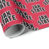 Jacksonville State University JAX STATE Vetgedrukt Cadeaupapier (Rol Hoek)