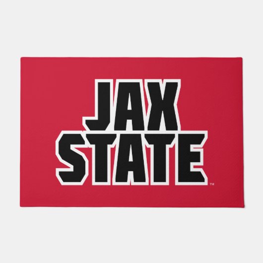 Jacksonville State University JAX STATE Vetgedrukt Deurmat (Voorkant)