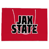 Jacksonville State University JAX STATE Vetgedrukt Groot Cadeauzakje (Achterkant)