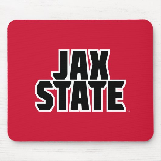 Jacksonville State University JAX STATE Vetgedrukt Muismat (Voorkant)