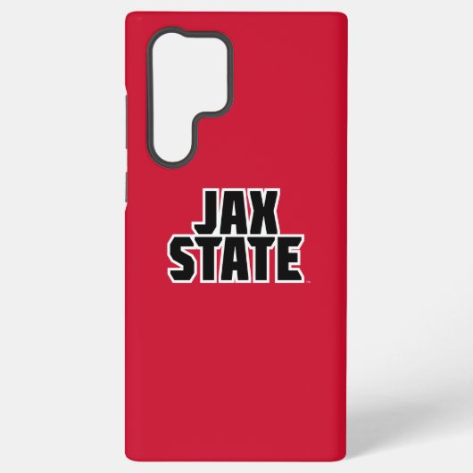 Jacksonville State University JAX STATE Vetgedrukt Samsung Galaxy Hoesje (Achterkant)