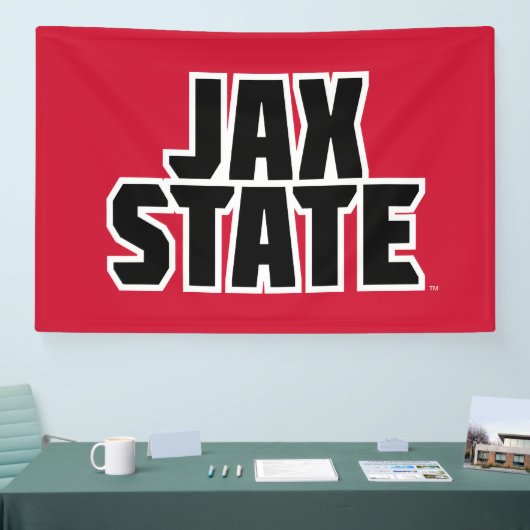 Jacksonville State University JAX STATE Vetgedrukt Spandoek (Beurs)