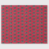 Jacksonville State University JAX STATE Vette Teks Cadeaupapier (Vlak)
