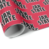 Jacksonville State University JAX STATE Vette Teks Cadeaupapier (Rol Hoek)