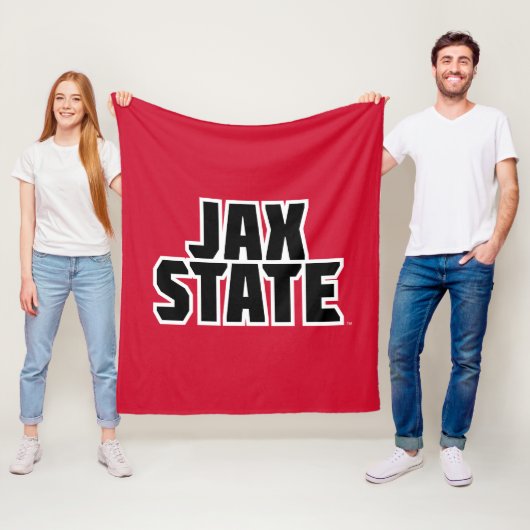 Jacksonville State University JAX STATE Vette Teks Fleece Deken (In situ)