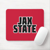 Jacksonville State University JAX STATE Vette Teks Muismat (Met muis)