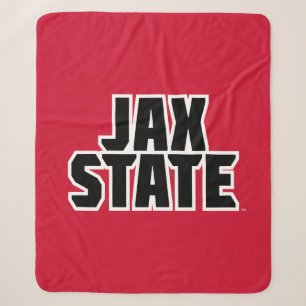Jacksonville State University JAX STATE Vette Teks Sherpa Deken