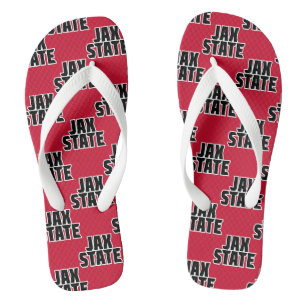 Jacksonville State University JAX STATE Vette Teks Teenslippers