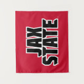 Jacksonville State University JAX STATE Vette Teks Wandkleed (Voorkant)