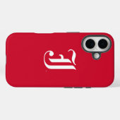 Jacksonville State University Klassieke JSU brief Case-Mate iPhone Case (Achterkant (horizontaal))