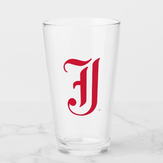 Jacksonville State University Klassieke JSU brief Glas (Voorkant)
