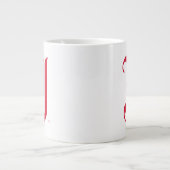 Jacksonville State University Klassieke JSU brief Grote Koffiekop (Voorkant)