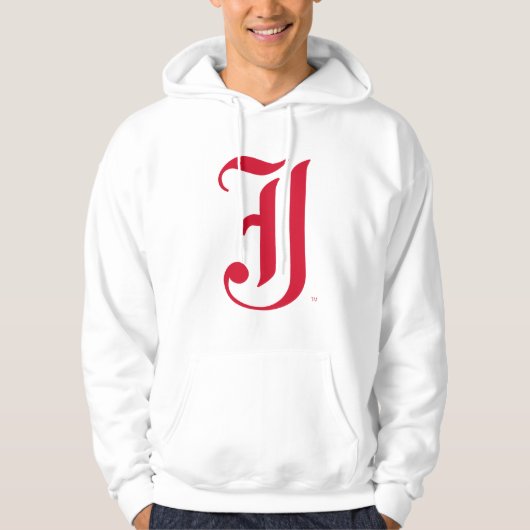 Jacksonville State University Klassieke JSU brief Hoodie (Voorkant)