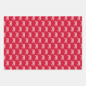 Jacksonville State University Klassieke JSU brief Inpakpapier Vel (Voorkant 2)