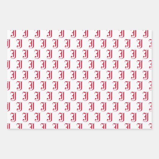 Jacksonville State University Klassieke JSU brief Inpakpapier Vel (Voorkant 2)