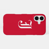 Jacksonville State University Klassieke JSU brief iPhone 16 Hoesje (Achterkant horizontaal)