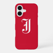 Jacksonville State University Klassieke JSU brief iPhone 16 Hoesje (Achterkant)