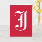 Jacksonville State University Klassieke JSU brief Kaart (Gele Bloem)